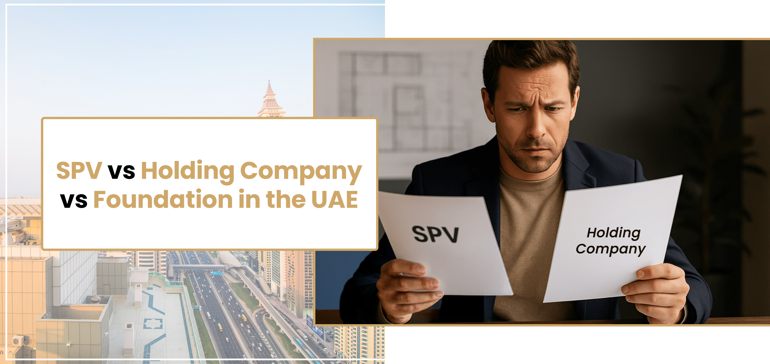 SPV vs Holding Company vs Foundation in the UAE